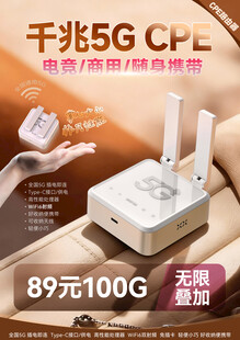 5GCPE路由器物联网海报