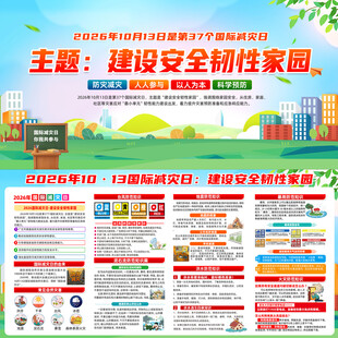 2026年国际减灾日