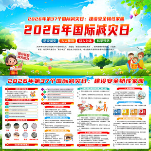 2026国际减灾日