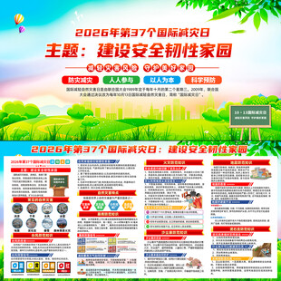 2026年国际减灾日