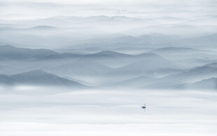 山水水墨画