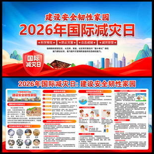 2026年国际减灾日