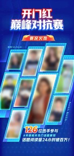 开门红巅峰对抗赛多人物海报