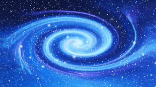 蓝色星空宇宙