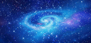 蓝色星空