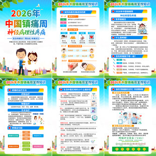2026年中国镇痛周海报