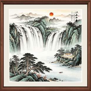 迎客松装饰画