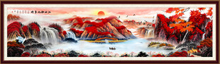 日照金山聚宝盆