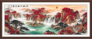 客厅山水画