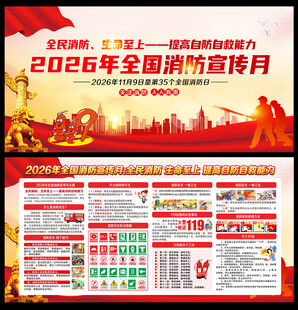 2026年消防宣传月主题