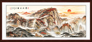 五岳独尊泰山日出