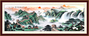 国画山水画