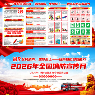 2026全国消防宣传月