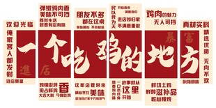 国潮餐饮创意文字设计