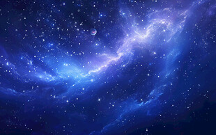 蓝色星空吊顶