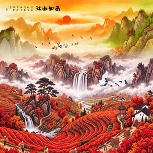 国画梯田