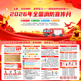 2026全国消防宣传月